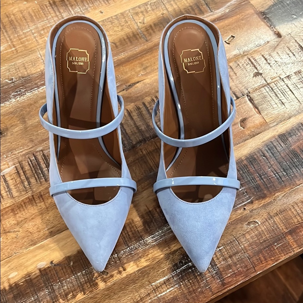 Malone Souliers Women's Blue Heels